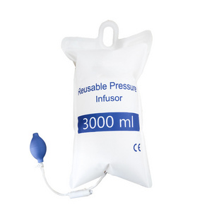 skyhope reusable 500ml 1000ml intravenous pressure infusion solution bag iv infus