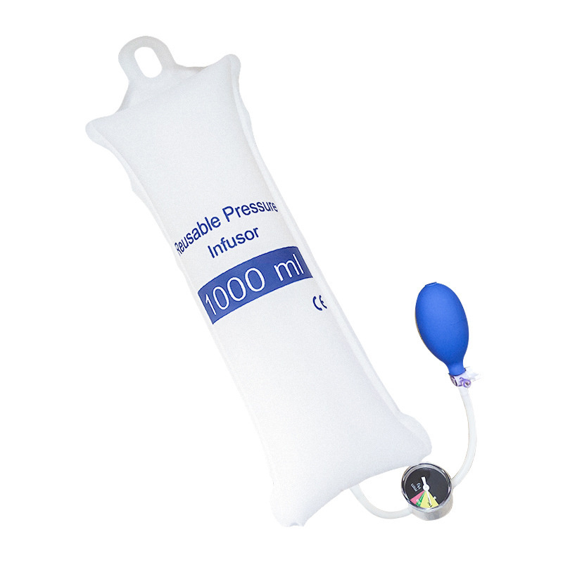 skyhope reusable 500ml 1000ml intravenous pressure infusion solution bag iv infus