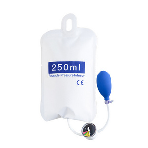 skyhope saline pressure infusion bag with pump piston gauge infusion and transfusion