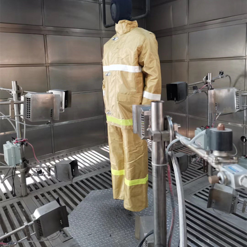 lab ASTMF1930 ISO 13506 Flame Resistant Clothing for Protection Against Fire Simulations test equipment