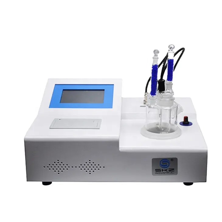 SKZ1038B KF Columetrico Titrator  Moisture Analyzer Water Content Measuring Equipment Karl Fischer Titration