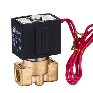 in stock 2/2 way VX2120-08 G1/4 NPT thread 12vdc 110vac pneumatic air water steam solenoid valve