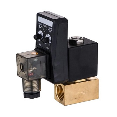 SLGPC CS-720 Timer Control Drain Valve 16bar  CS720 1/2" electronic timer auto drain solenoid valve for air compressor