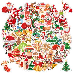 Stock Fast Shipment Merry Christmas Window Stickers for decoration