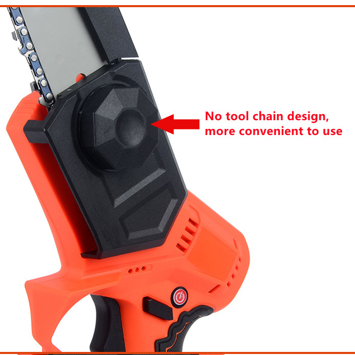 High quality lithium chainsaw Battery Portable Mini Cordless Electric Cordless Chainsaw