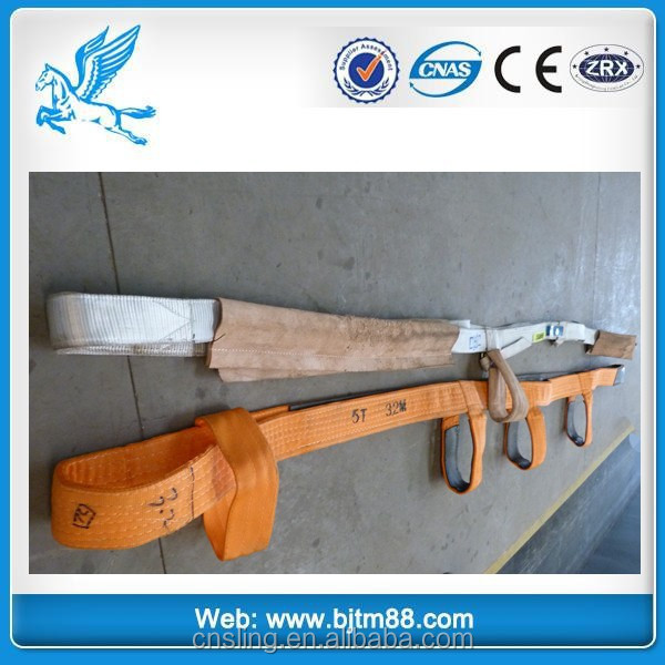 Factory direct supply 1ton 2 ton 3ton 5ton 6ton 8 ton Flat Webbing Glass Lifting Sling/Lifting sling belt