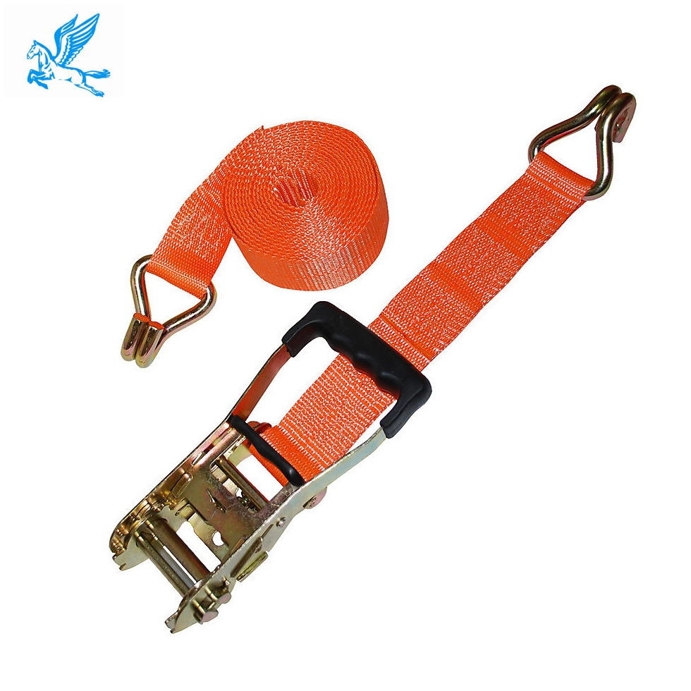 Tianma 35mm 2000kg 4m Ratchet Tie Down Strap/Cargo Lashing Strap Belt