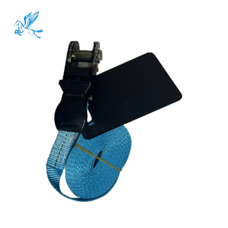 Factory Supply Quick release 1.5 inch double j hook strap cargo strap polyester cargo ratchet tie down 3000kgs lashing straps