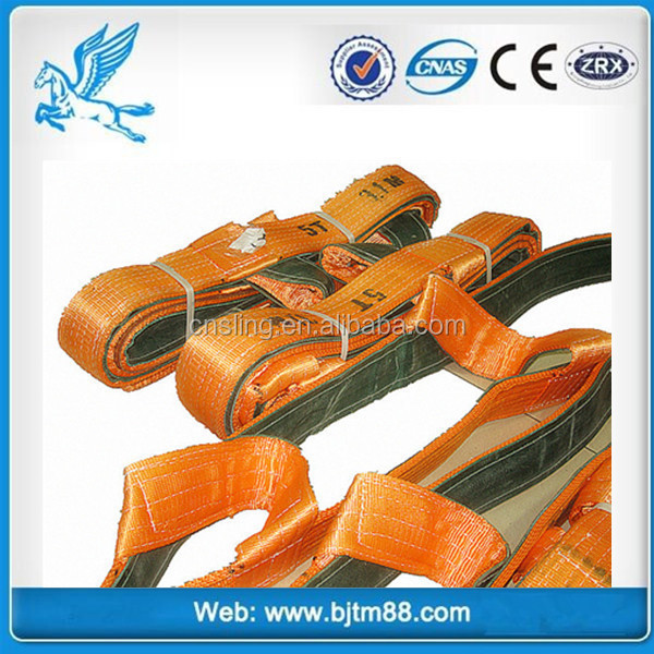 Factory direct supply 1ton 2 ton 3ton 5ton 6ton 8 ton Flat Webbing Glass Lifting Sling/Lifting sling belt