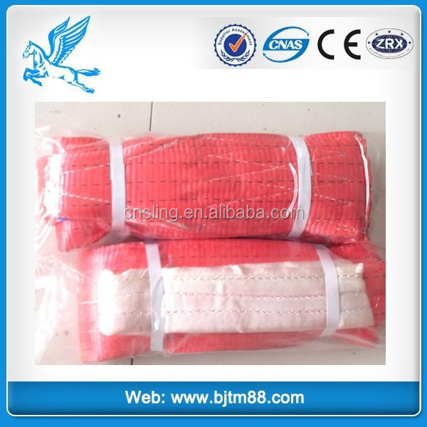 Beijing Tianma 5ton webbing sling belt, lifting belt crane, crane belt