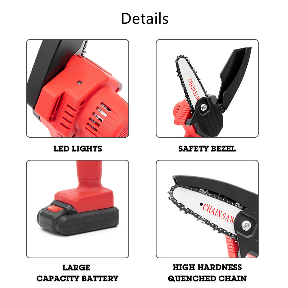 Chain saw Adapter Chain Professional Cutting Machine Attachment Electric mini Chainsaw