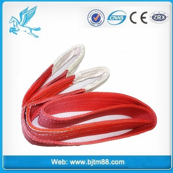 Beijing Tianma 5ton webbing sling belt, lifting belt crane, crane belt