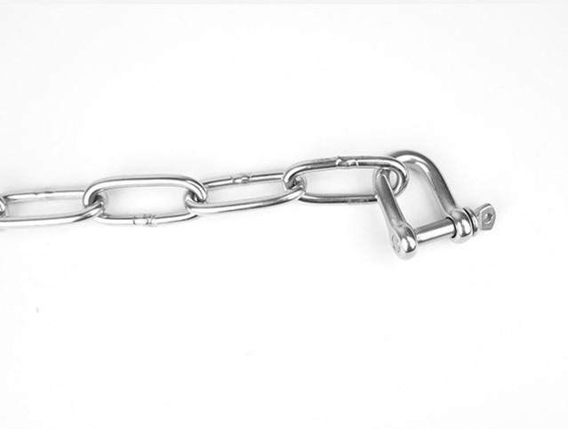 Low price Supply Marine Crane Lifting Hdg Bolt Type Chain D Shape Stainless Steel Shackle