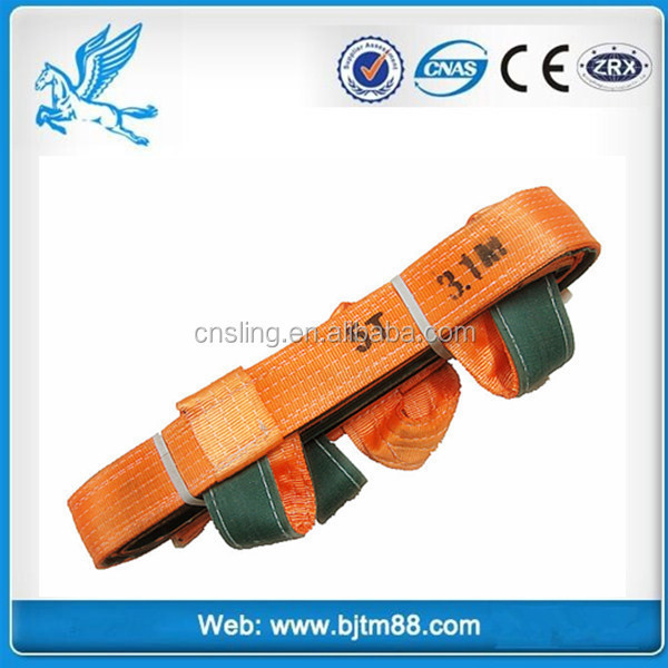 Factory direct supply 1ton 2 ton 3ton 5ton 6ton 8 ton Flat Webbing Glass Lifting Sling/Lifting sling belt