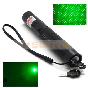 Portable 3mW Green Laser Pointer Pen Powerful Light Burning Laser Adjustable Focus Laser Pen