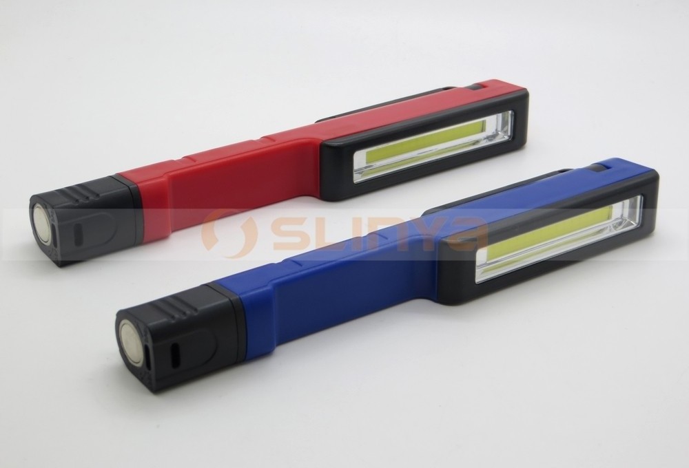 ABS Material 1.5W 160Lumens Pen Shape Pocket Clip COB Work Light