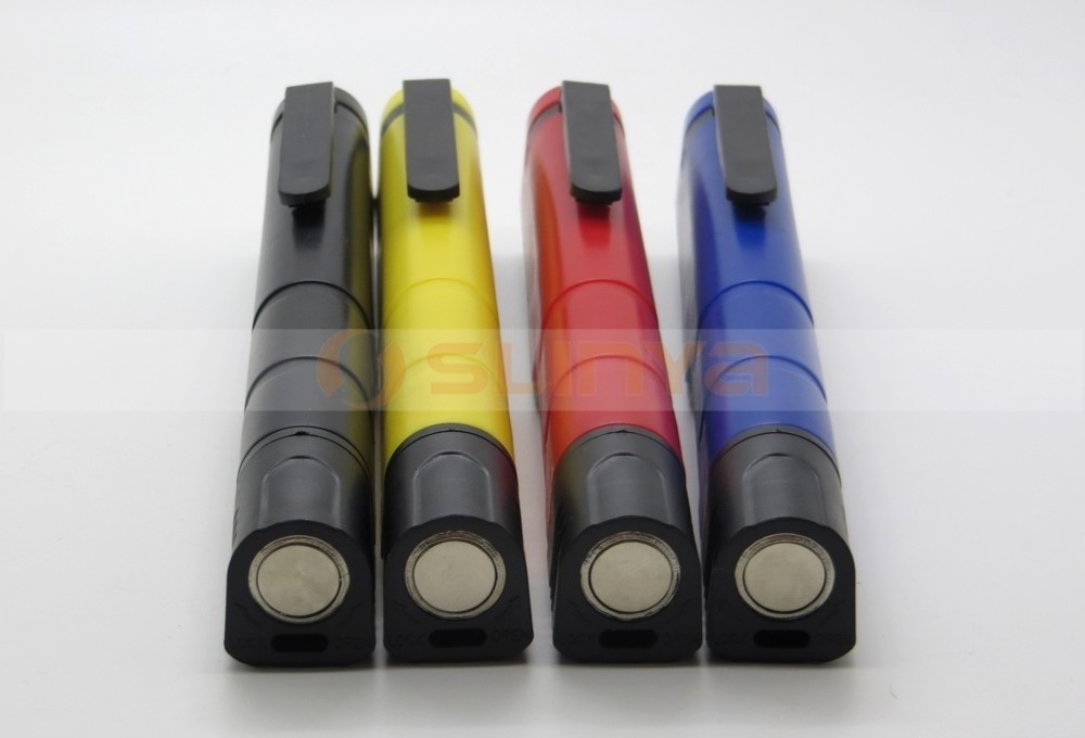 ABS Material 1.5W 160Lumens Pen Shape Pocket Clip COB Work Light