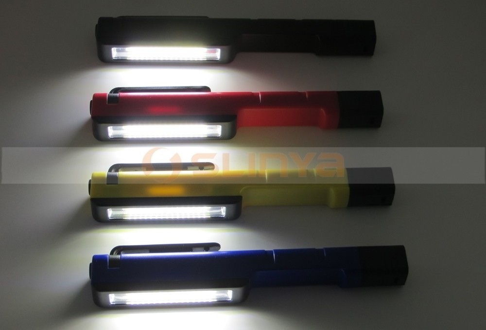 ABS Material 1.5W 160Lumens Pen Shape Pocket Clip COB Work Light