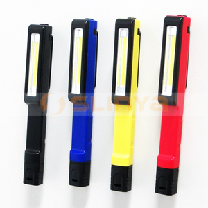 Portable Magnetic LED Torch Lamp Hand Held Dimmable COB LED Slim Work Light for Auto Car Repair