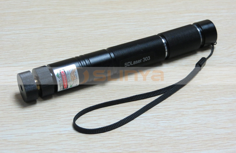 Adjustable Powerful SDLaser 303 Focus Burning Green Laser Pointer Light 1mW Lazer Pointers Pen