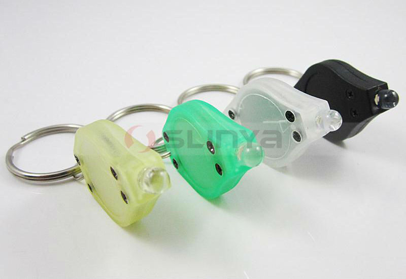 CR Button Cell G4 White Lighting Highlight LED Chain Flashlight