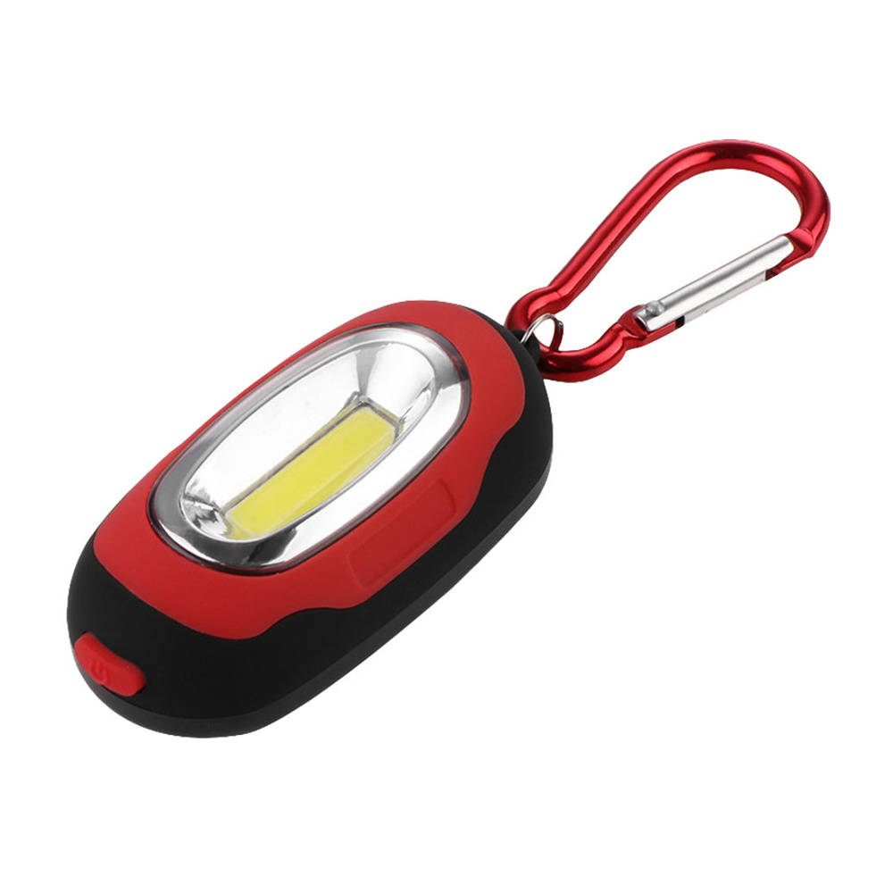 COB LED Keychain Flashlight with Magnet Keychain Flash Light Lamp