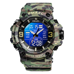 new arrival SMAEL 8049MC electronic watches camouflage watch relojes de hombre sports watch