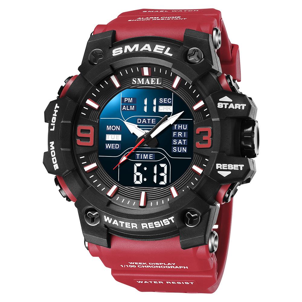 SMAEL 8049 baby led sport style resistance universal led watch jam tangan digital watch