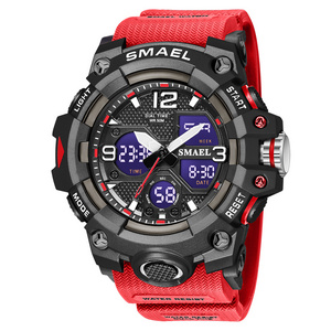 SMAEL Factory Direct Sales Men Woman Sport Watch Digital Plastic Watch 8008