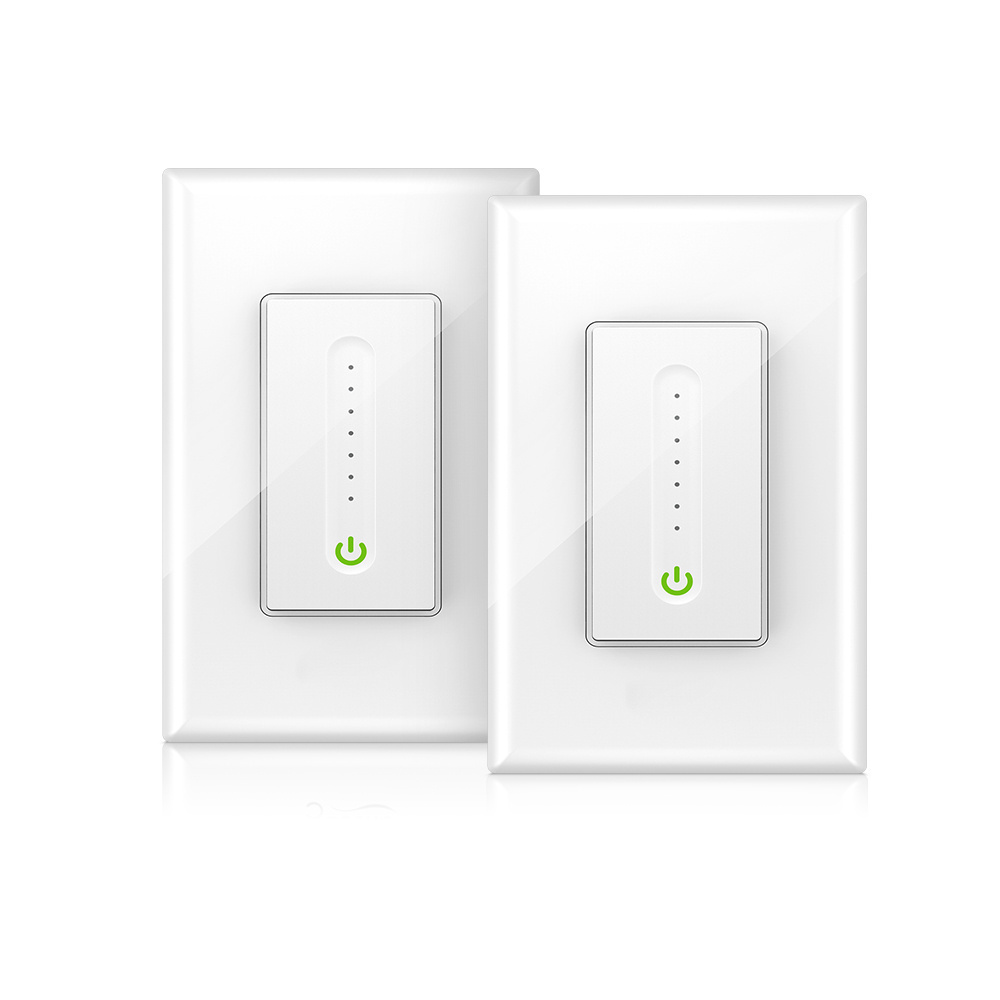 push button small size  zigbee  remote control  wifi smart dimmer switch electrical light switch