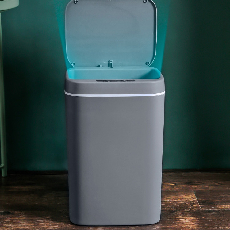 living room smart touch sensor trash can waste bin trash bins with sensor