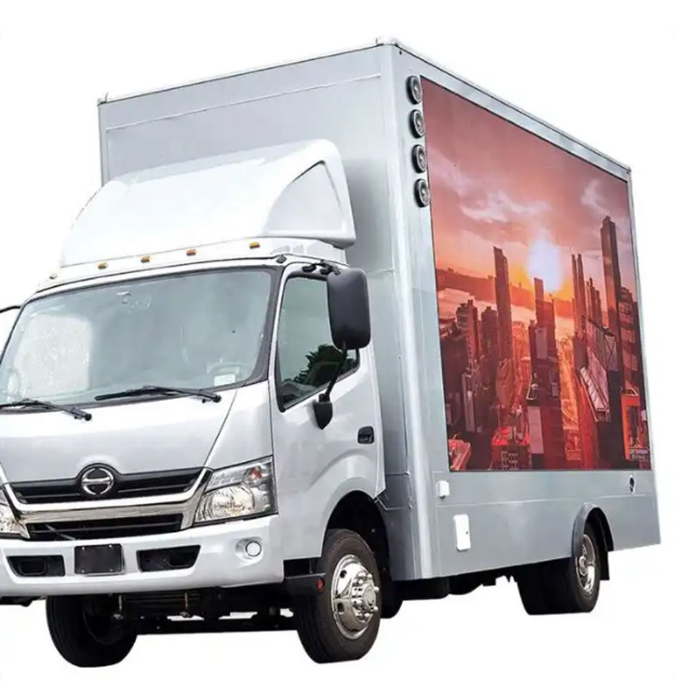 New Inventions Mobile New Sign Led Panel Truck For Advertisement Rgb Panel