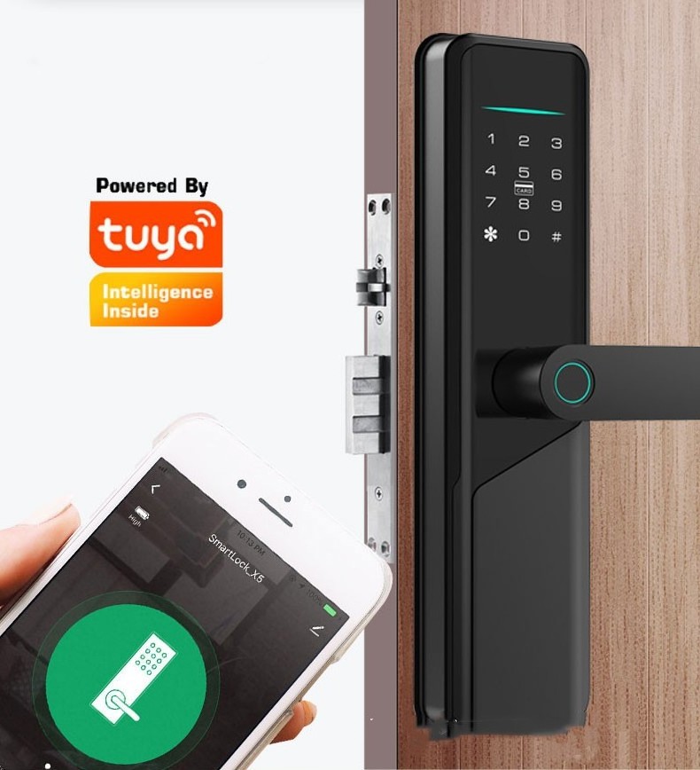 TT APP blue lock fingerprint door lock smart locks for front door wi-fi zigbee API integrate