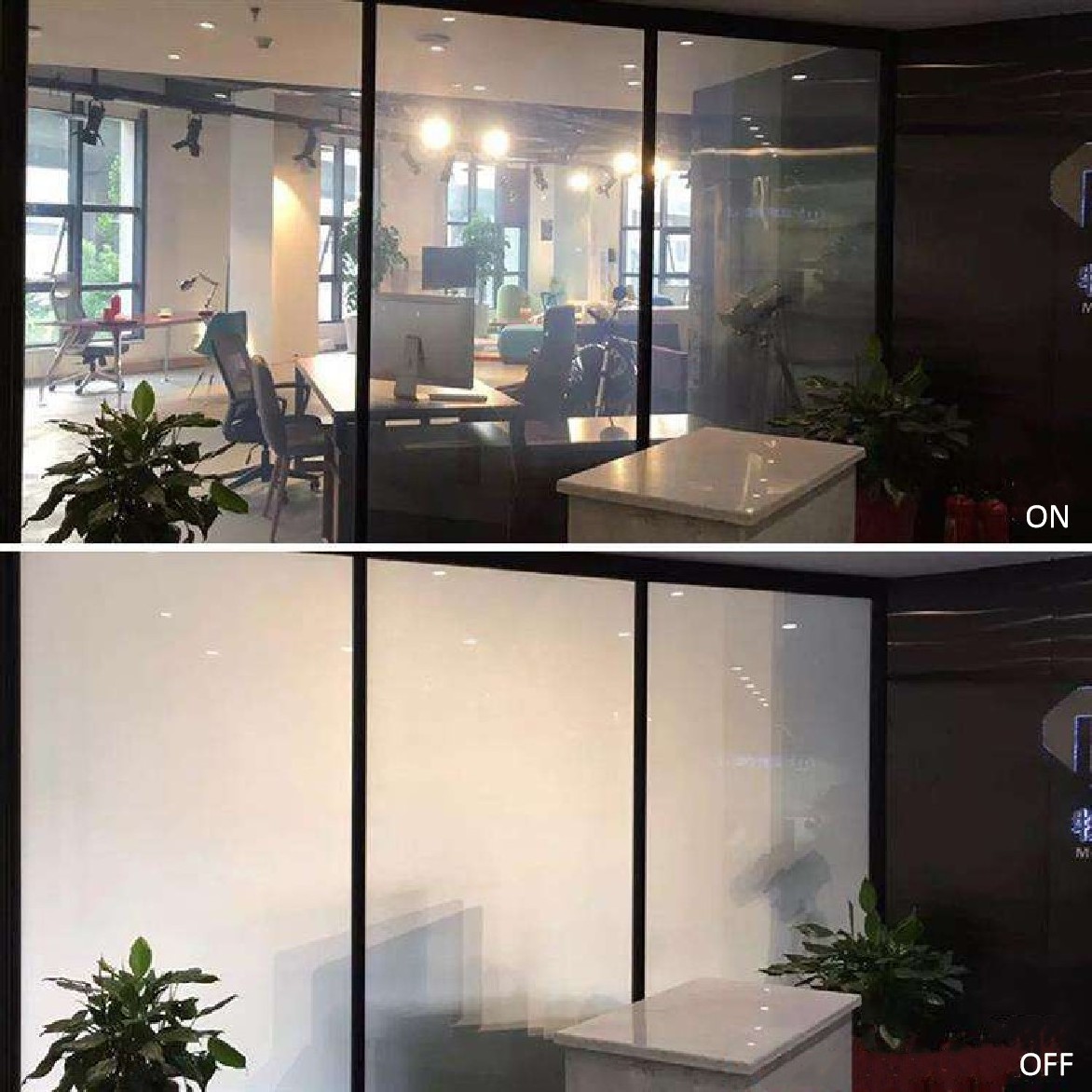 Security smart tint electric tint film photochromic film smart switchable pdlc smart film for glass window