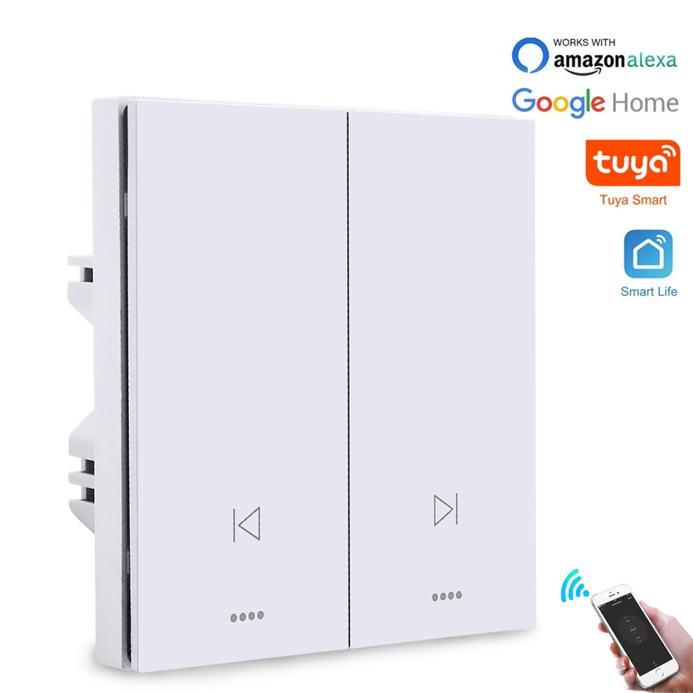 Best Smart House Alexa Wireless Remote Switch WiFi Smart Touch Wall Light Switch with Smart Life Tuya App Alexa and Google Home