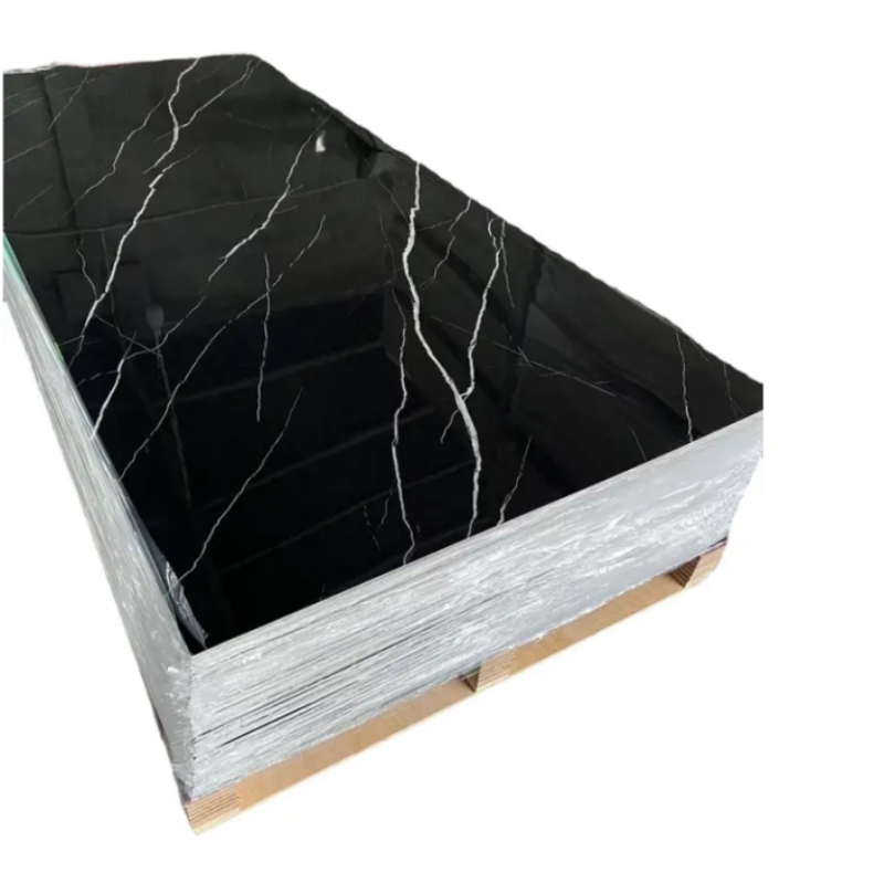 4X8 Ft Pvc Uv Marble Sheet Uv Wall Panel Marble Alternative 3mm Pvc Uv Sheet Panel