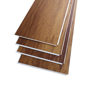 High quality indoor vinyl click spc flooring color mdera pisos de plastico