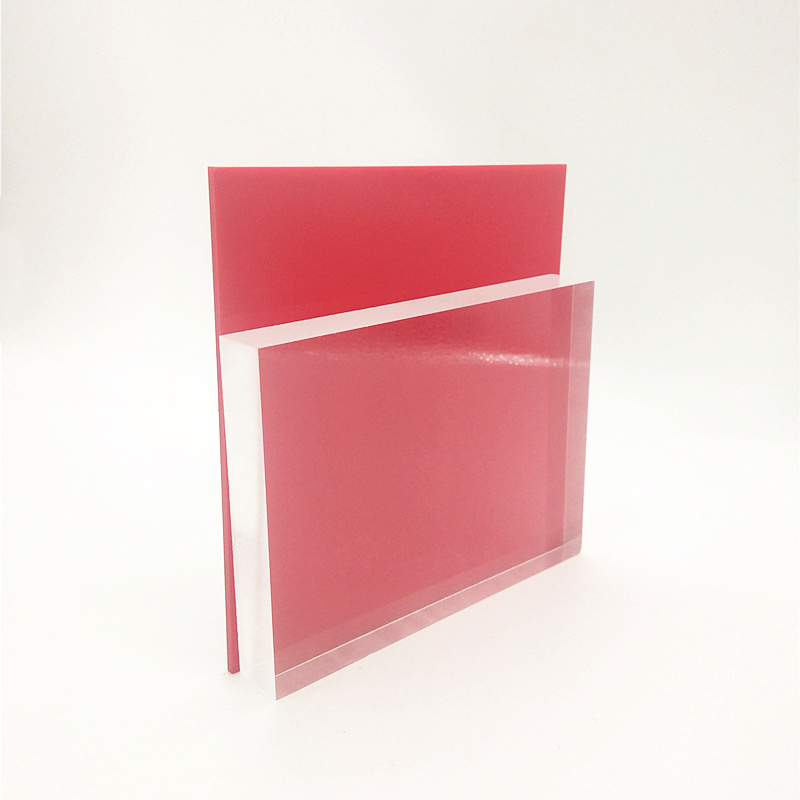 100% new pmma hot sale clear cast colorful 2 inch thick acrylic sheet