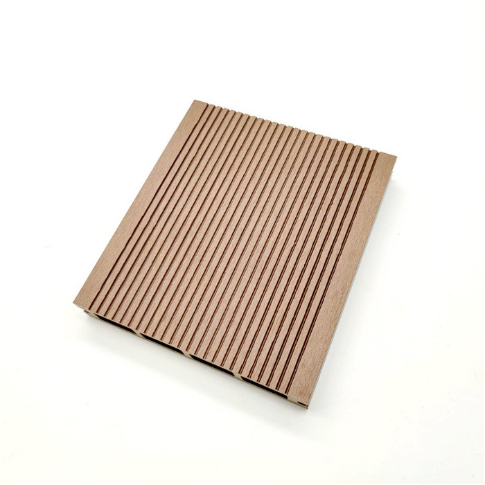 Cheap price extruded plastic composite decking white color