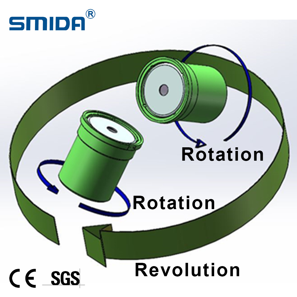 SMIDA 700ml TMV-700T vacuum planetary centrifugal mixer machine for high viscosity slime mixing and defoaming