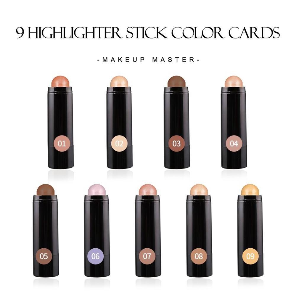 Hot Selling Highlighter Concealer Contour Stick Make Your Own Brand  highlighter stick makeup