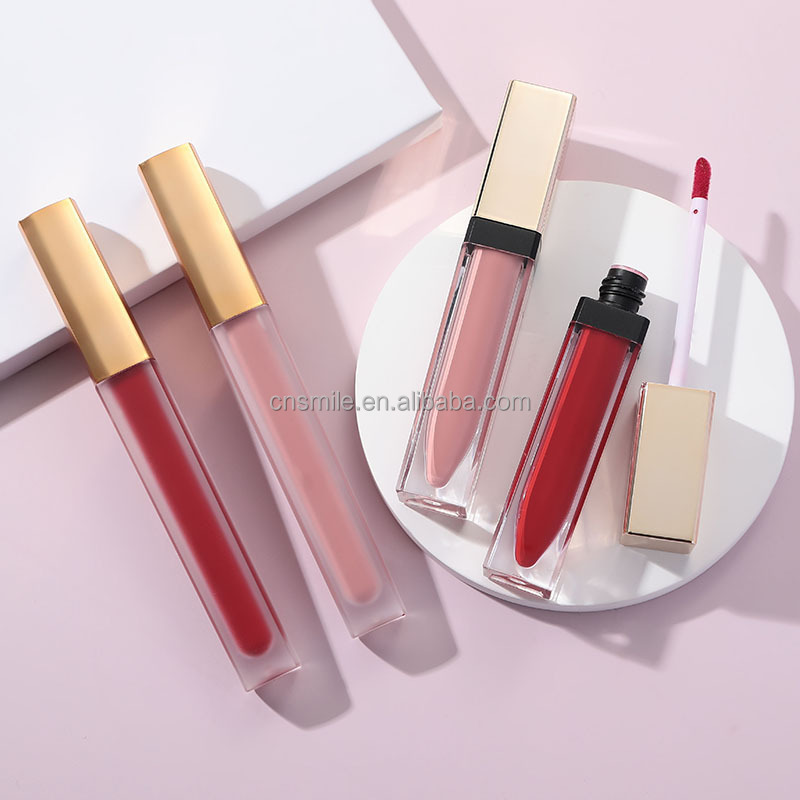 L650 High Quality Vegan Lipstick Small Quantity Custom Your Own Brand Halal Liquid Velvet Matte Lipstick