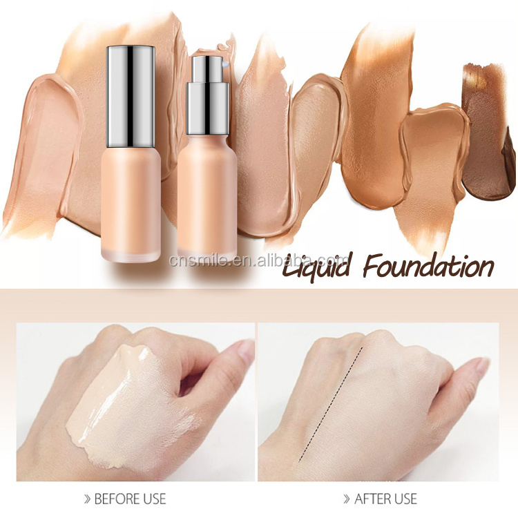 Wholesale Best Private Label Foundation Makeup Liquid Foundation For Dry Skin