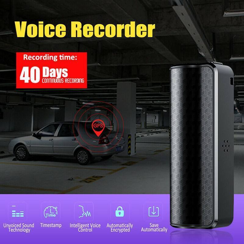 Digital Voice Recorder for 500Hours Continuous Recording, Portable 32GB Voice Activated Recorder with Playback MP3