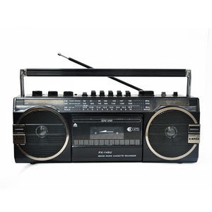 Portable Good Quality Retro Tape Radio PX-149 USB AM FM Cassette Recorder Double Recording Audio Adjustment Recorder Player