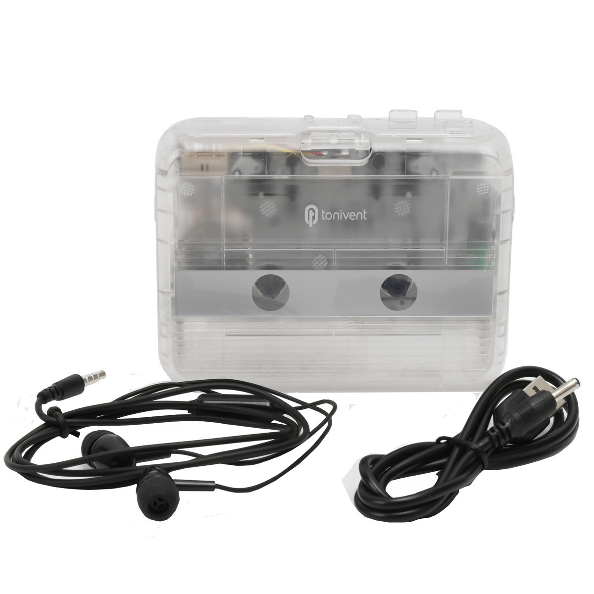 Factory Hot Sell Transparent BT Cassette USB Recorder Player With Am Fm Radio Clear Tape Player Stereo Cassette Player