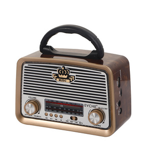 Newest Portable Retro BT Radio Am Fm Multiband Band Stereo Scan Music Speaker Best Quality Outdoor Radio