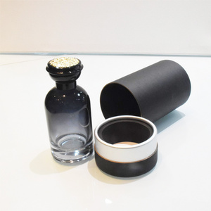 S Moon 30ml 50ml 100ml Custom Black Spray Perfume Bottles with Box Packaging