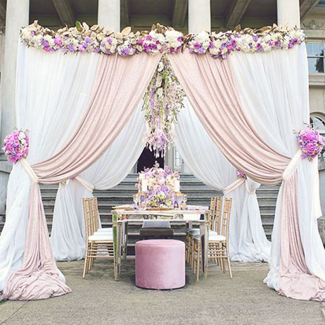 Wedding Backdrop Pipe And Drape Stand For Wedding Decoration