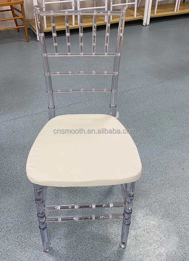 Wholesale Hotel Transparent Stackable Clear Napoleon Chavari Tiffany Acrylic Chairs For Weddings And Banquet